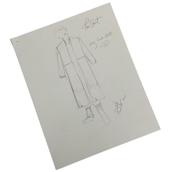 Once Upon a Time (2011-2018) - The Count Signed Costume Design (Hand Drawn)