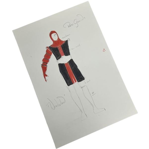 Once Upon a Time in Wonderland (2013-2014) - Red Guards Costume Design (Hand Applied Coloring)