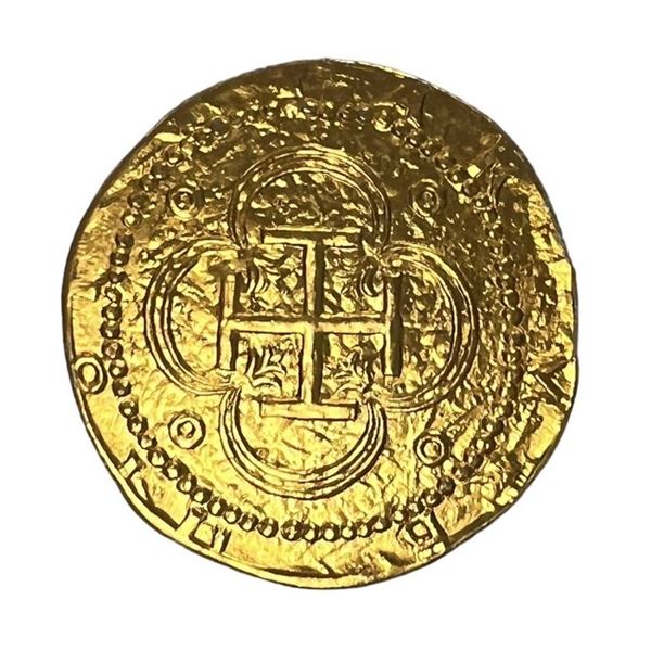 Pirates of the Caribbean: The Curse of the Black Pearl (2003) - Treasure Gold Doubloon Coin - Lot B