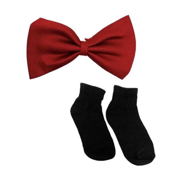 Saw III (2006) - Billy the Puppet Bow Tie and Socks