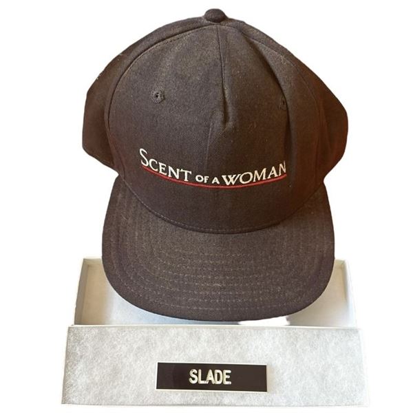 Scent of a Woman (1992) - Al Pacino (Lt. Col. Frank Slade) Name Tag + Propmaster Crew Cap