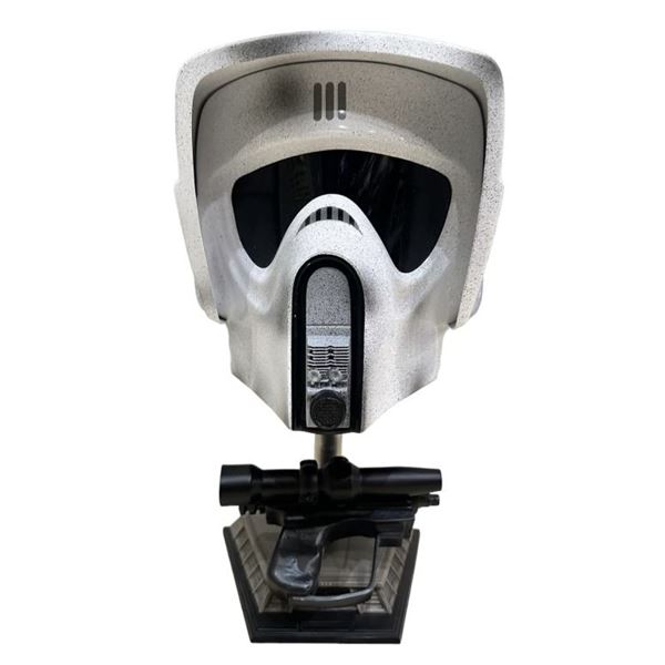 Star Wars - Imperial Biker Scout Trooper Helmet (EFX Legend Edition) With Blaster