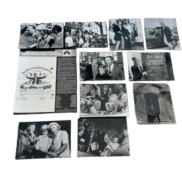 Willy Wonka & the Chocolate Factory (1971) - Press Kit with 20 Original Glossy 8 x 10 Photos