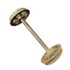 Image 1 : Indiana Jones and the Temple of Doom (1984) - ILM Miniature Mine Cart Wheels & Axle