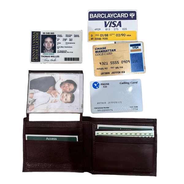 8mm (1999) - Tom Welles (Nicolas Cage) Wallet With Contents