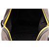 Image 9 : Fendi Grey Yellow Leather and Nylon Backpack