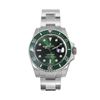 Image 1 : Rolex Mens Stainless Steel 40MM Hulk Submariner With Box And Card