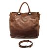 Image 1 : Prada Brown Leather 2 Way Shoulder Bag