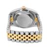 Image 6 : Rolex Mens Two Tone Sapphire Quickset Champagne Jubilee Diamond Dial Datejust Wi