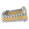 Image 7 : Rolex Mens Two Tone Sapphire Quickset Champagne Jubilee Diamond Dial Datejust Wi