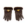Image 1 : Hermes Brown Leather Gloves
