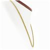 Image 2 : Unisex 14K Yellow Gold 18.5" 2.9mm Polished Solid Rope Link Chain Necklace
