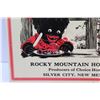 Image 3 : Black Americana Rocky Mountain Honey Metal Sign - 16" x 11"