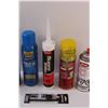 Image 3 : Hardware Lot: Silicone, Lightbulbs, Spray Paint, Misc.