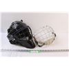 Image 1 : Goalie Hockey Mask & Hockey Cage