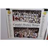 Image 4 : XIX 2002 Canada's Hockey Team Poster - 24" x 20" & Pat Quinn Canucks Poster - 15" x 24"