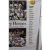 Image 6 : XIX 2002 Canada's Hockey Team Poster - 24" x 20" & Pat Quinn Canucks Poster - 15" x 24"