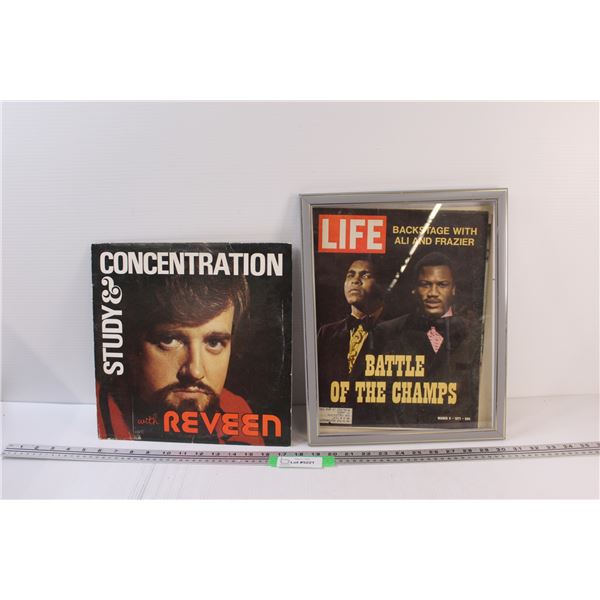 Life Magazine Ali & Frazier (1971) & Reven Record