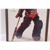 Image 3 : Murray Bannerman Hockey Picture in Frame - 15" x 12"