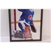 Image 3 : Dan Cloutier Hockey Picture in Frame - 15" x 12"