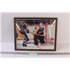 Image 1 : Mario Lessard Hockey Picture in Frame - 15" x 12"