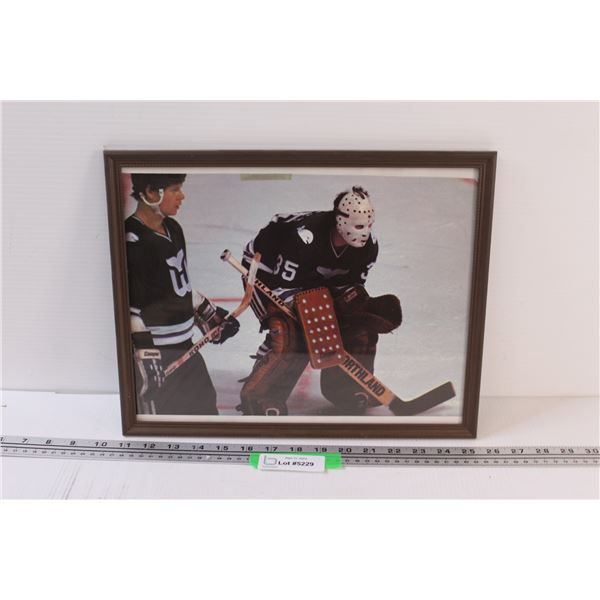 John Garret Hockey Picture in Frame - 15" x 12"