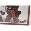 Image 3 : John Garret Hockey Picture in Frame - 15" x 12"