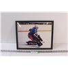 Image 1 : Al Smith Hockey Picture in Frame - 15" x 12"