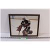 Image 1 : Don Beaupre Hockey Picture in Frame - 15" x 12"