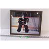 Image 1 : Gilles Gilbert Hockey Picture in Frame - 15" x 12"