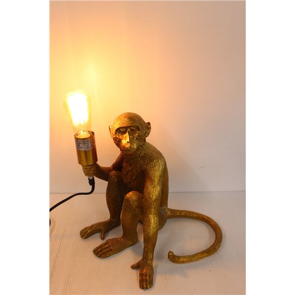Monkey Lamp - 14" x 11" - Works