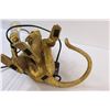 Image 4 : Monkey Lamp - 14" x 11" - Works
