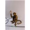 Image 5 : Monkey Lamp - 14" x 11" - Works