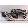 Image 1 : Hockey Goalie Mask & Gloves (Worn) - as is
