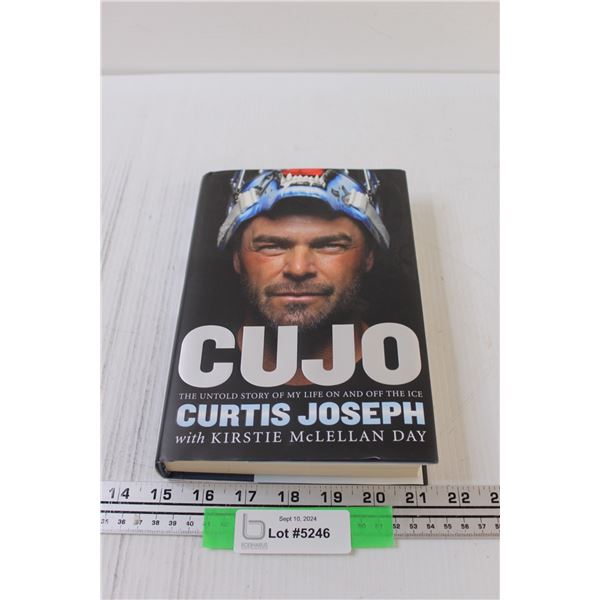 Cujo Hard Cover Book By: Curtis Joseph