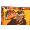 Image 3 : Canucks Kirk McClain Goalie Hockey Picture on Wood w/Epoxy Topcoat - 15" x 12"