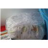 Image 3 : Huggies Newborn Diapers (Sealed), Light - Works, Purple Chair Cover, Cloth Storage Cube, Misc.