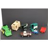 Image 1 : (5) Trailers, Tonka Truck, Farm Tractor