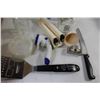 Image 2 : Spatula, Knife, Funnel, Assorted Kitchenware
