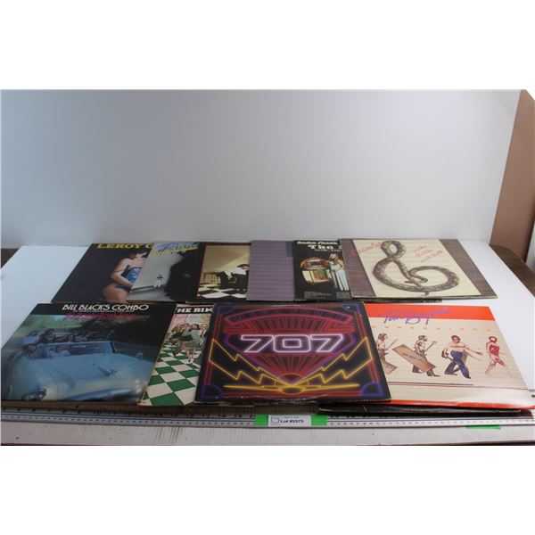 (10+) Assorted Vinyl Records - Leroy Gomez, David Roberts and The Arrows