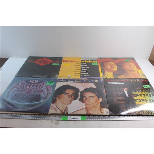 (6) Assorted Vinyl Records - Jerry Goodman, Togetherness and Gramavision, Sealed