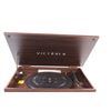 Image 2 : Victrola Multimedia CD/Radio/Tape/Record Player - 18" x13" x 10" - Works