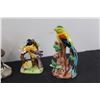 Image 4 : (6) Bird Figurines: (4) Ceramic & (2) Bone China