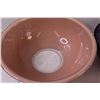 Image 4 : (4) Pyrex Colored Glass Mixing Bowls