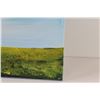 Image 4 : Saskatchewan Canola Field & Living Sky Painting on Canvas - 24" x 18"