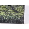 Image 2 : Daffodil Flower & Trees Painting on Canvas - 24" x 18"