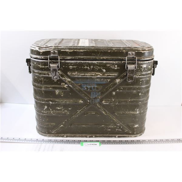 US Wyott Co Army Insulated Food Container (Metal) - 15" x 9" x 20"