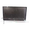 Image 1 : Toshiba 24" TV Receiver (Wall Mount) - Powers On, No Remote (Has Scratch on Screen as pictured)