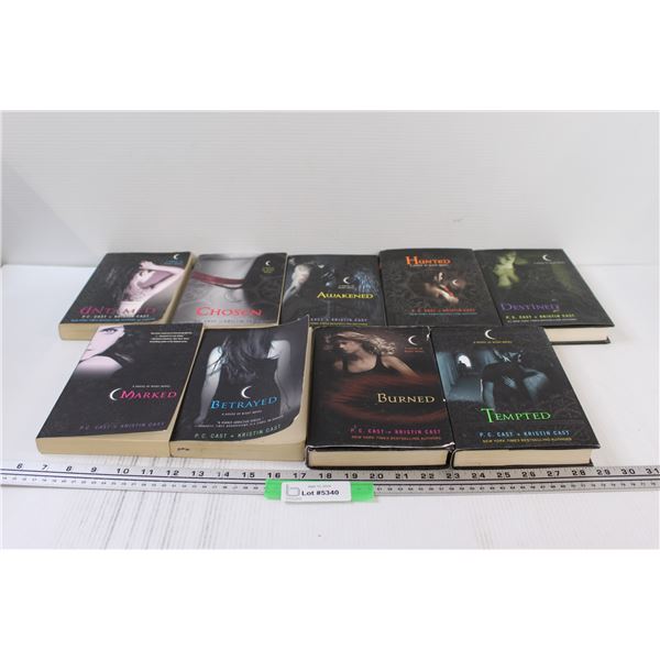 (9) P.C. Cast & Kirstin Cast Novel Book Set