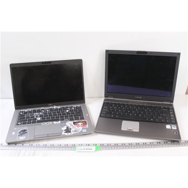 Dell & Vaio Laptops - No Cords, As is